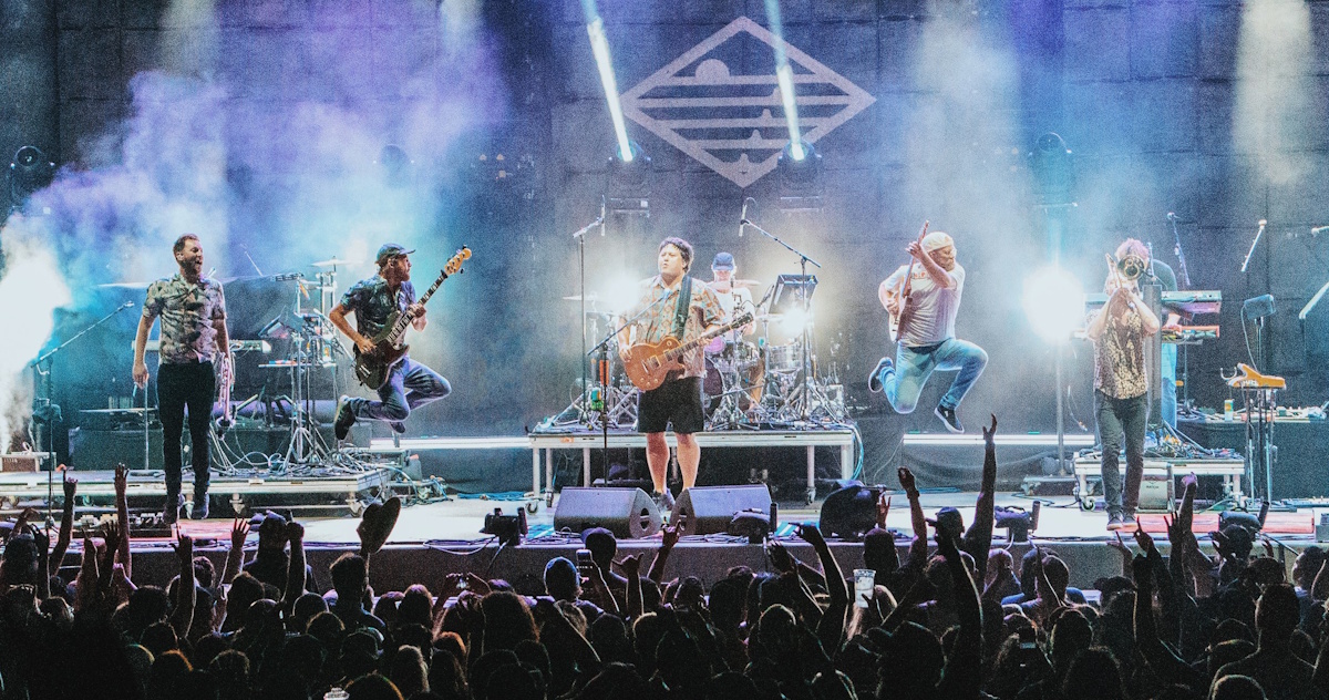 Iration performing live on stage
